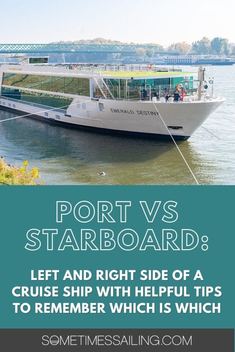 Port vs Starboard Cruise Ship Left and Right Sides