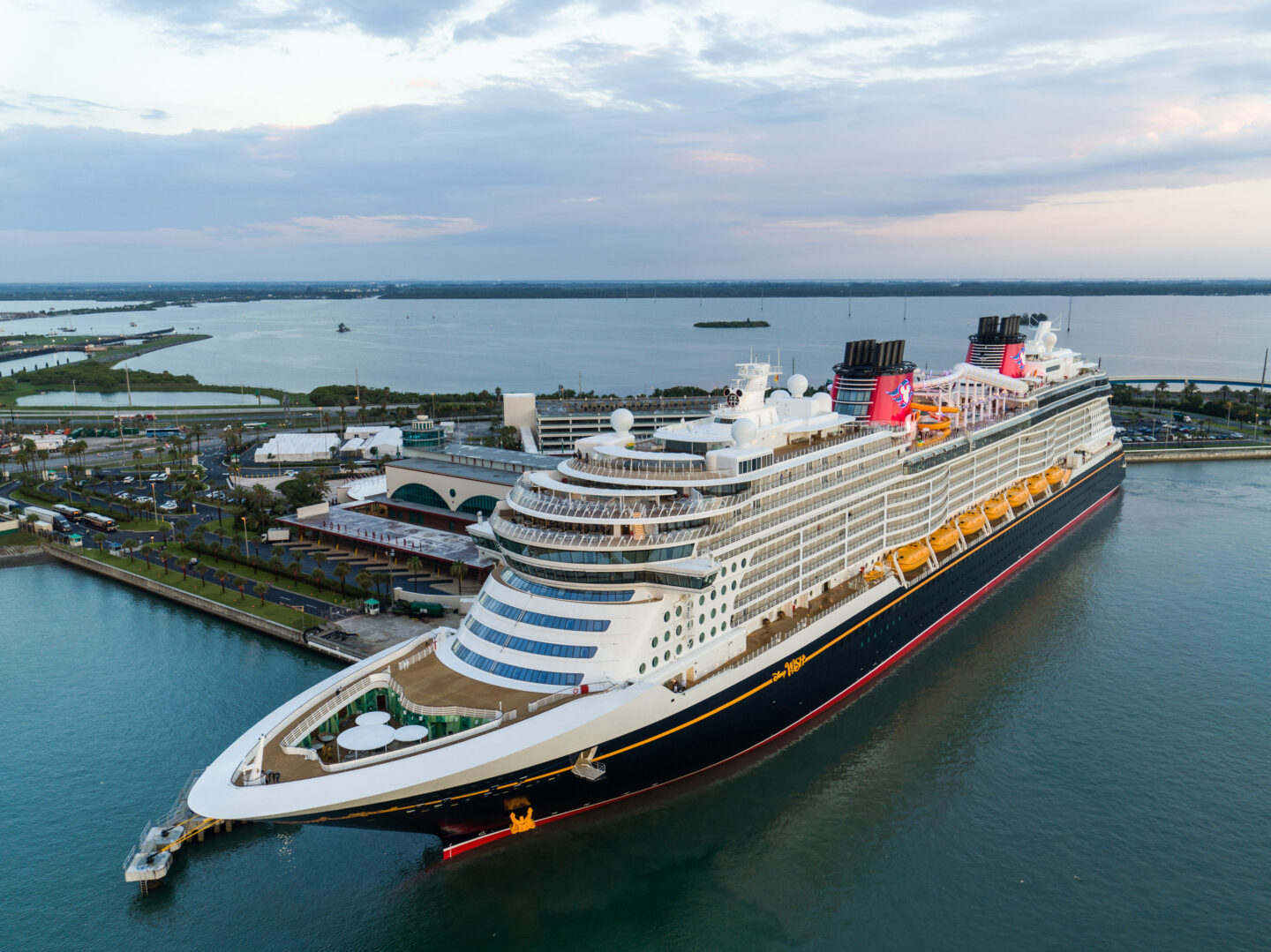 Best Disney Cruise Line Ship: Disney Wish from above