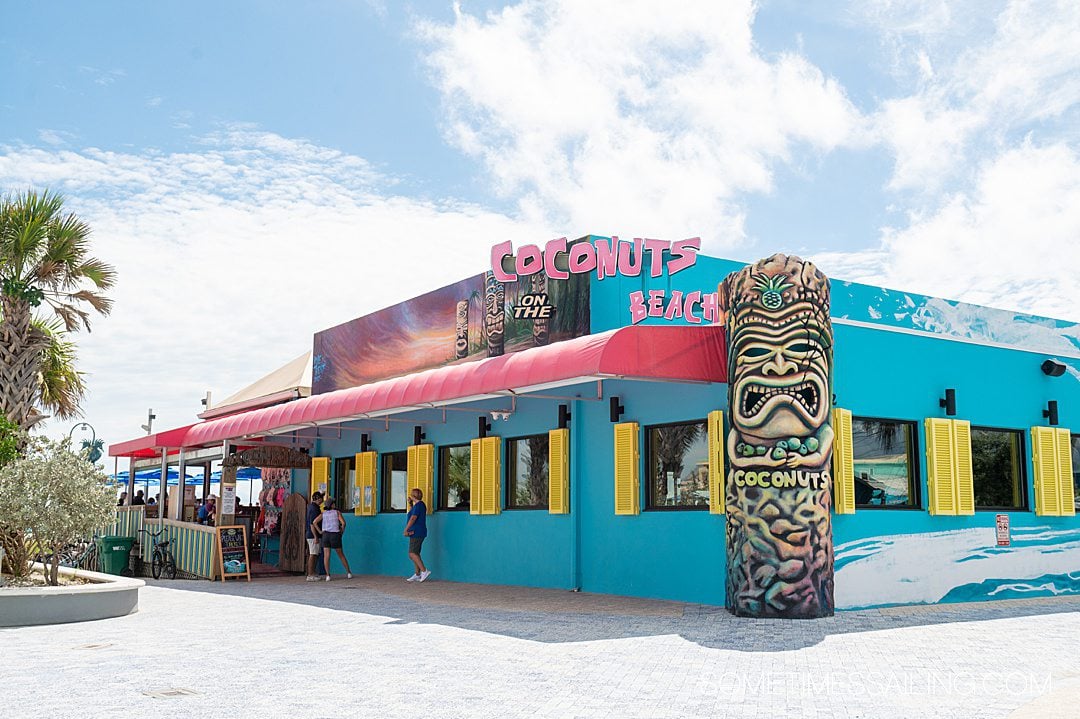 Coconuts on the Beach in Cocoa Beach for things to do near Port Canaveral.