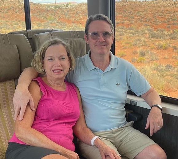 Beverly and Mitch Olds of Bolds Travel on Rocky Mountaineer.