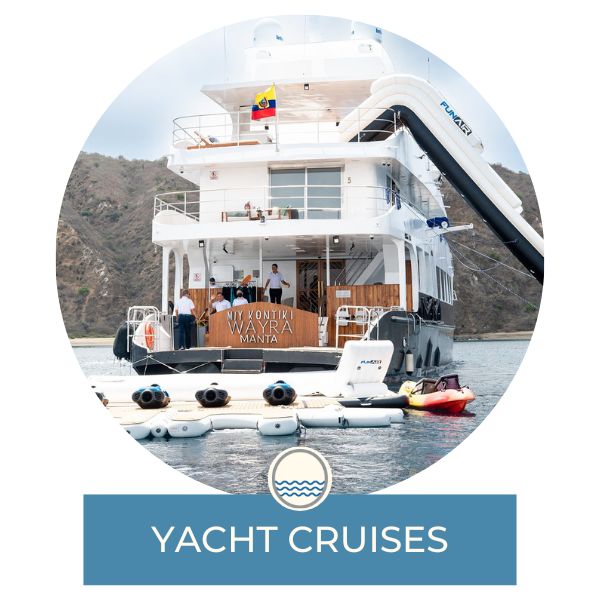 Yacht cruises category icon for small ship cruise website.