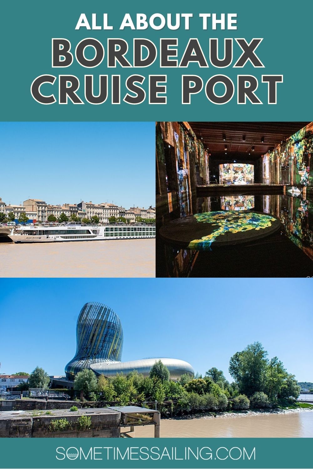 All About the Bordeaux Cruise Port for river cruises with photos of Bordeaux.