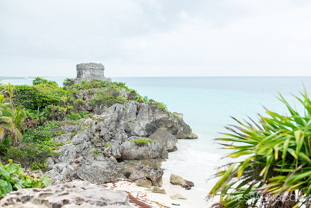 Mayan ruins in Tulum, Mexico, for winter cruise destinations in December and November.