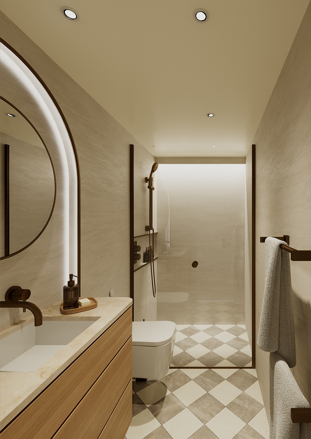 Celebrity River Cruises infinite balcony room rendering.