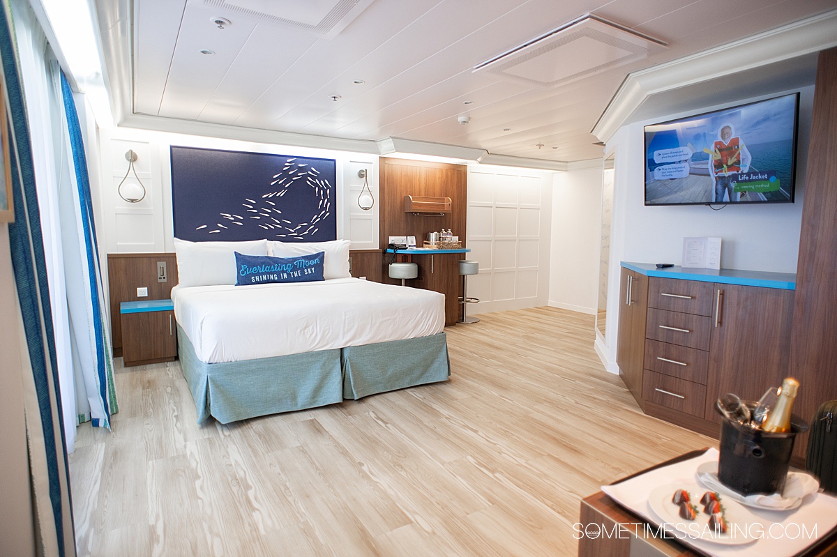 Stateroom on Margaritaville at Sea Islander ship
